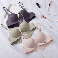 

OEM available sexy fancy women lovely girl seamless wireless soft bra