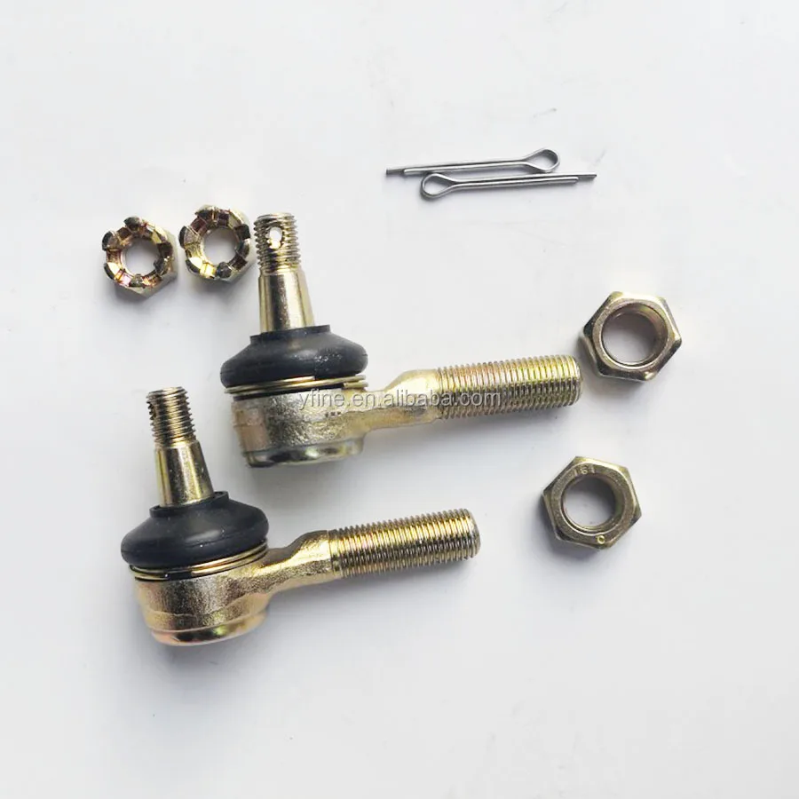 M10 Lh & Rh Thread Steering Tie Rod Ends Ball Joint For Yamaha Banshee