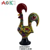 Wholesales Sculpture Elegant Decorative Portuguese Polyresin Rooster