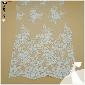 beaded bridal lace by the yard