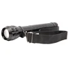 High Power 3Watt LED Torch Heavy Duty Outdoor Torch Zoom Flashlight With Nylon Strap Compass 3D