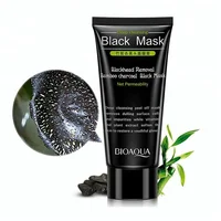 

OEM bioaqua bamboo charcoal blackhead removal peel off black mask