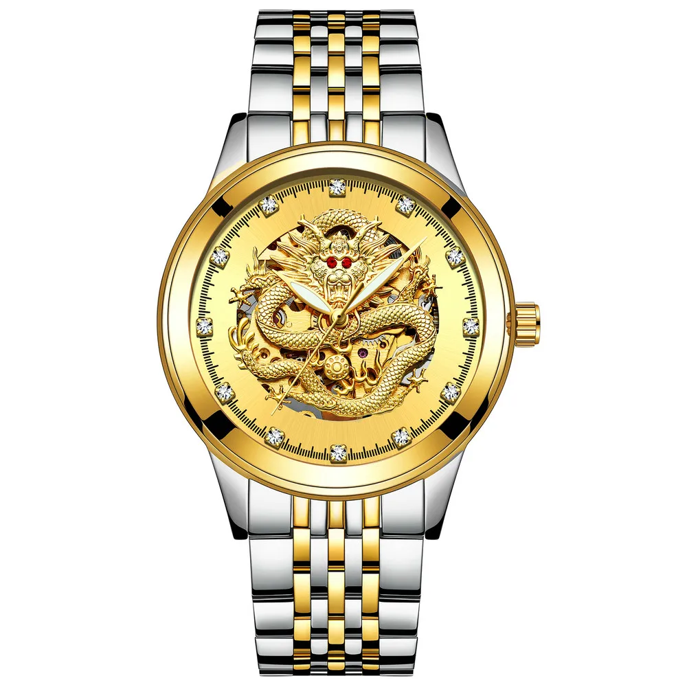 

TEVISE 9006B Mens Automatic Watch Luxury Luminous Self-Wind Mechanical Watches, 5 colors
