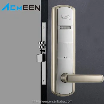 China Lockset Industry Supply Flush Door Lock Smart Hotel Door