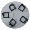 Hot Sale Phosphated Steel Wire Buckles for Packaging Polyester Strap