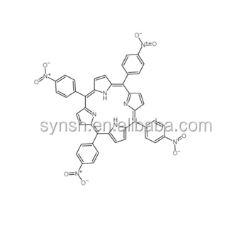 
5,10,15,20 tetrakis(4 nitrophenyl) 21,22 dihydroporphyrin Cas no.22843 73 8 