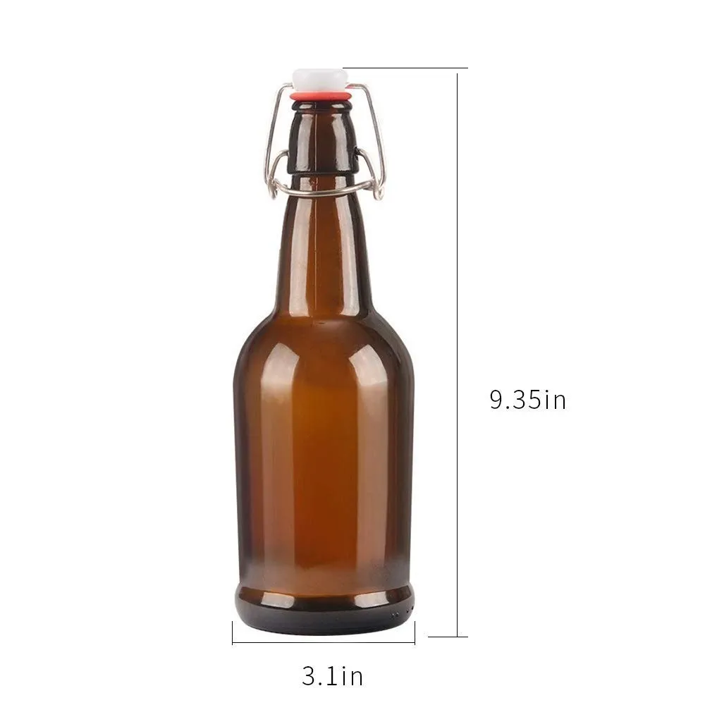 Cheap Price Large Quantity Beer Glass Bottle 12oz 330ml Dark Amber