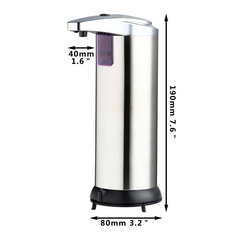 
touch free sensor liquid automatic soap dispensers for sample order 