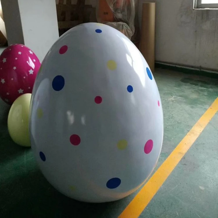 Plastic Giant Easter Egg Shopping Mall Large Easter Egg