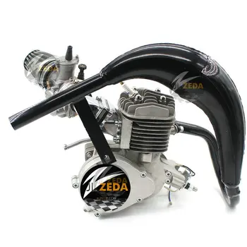 80cc 2 Stroke Petrol Gasoline Motorized Dirt Bike Bicycle Bike Motor ...