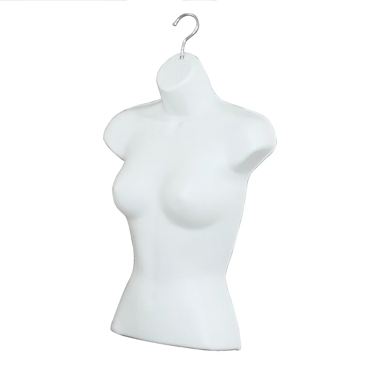 Fashion Plastic Sexy Half Body Female Mannequin With Chrome Buy Half