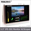 HDMI 3G-SDI 5.5 inch IPS 1920x1080 dslr focusing screen for TV Broadcasting Equipment