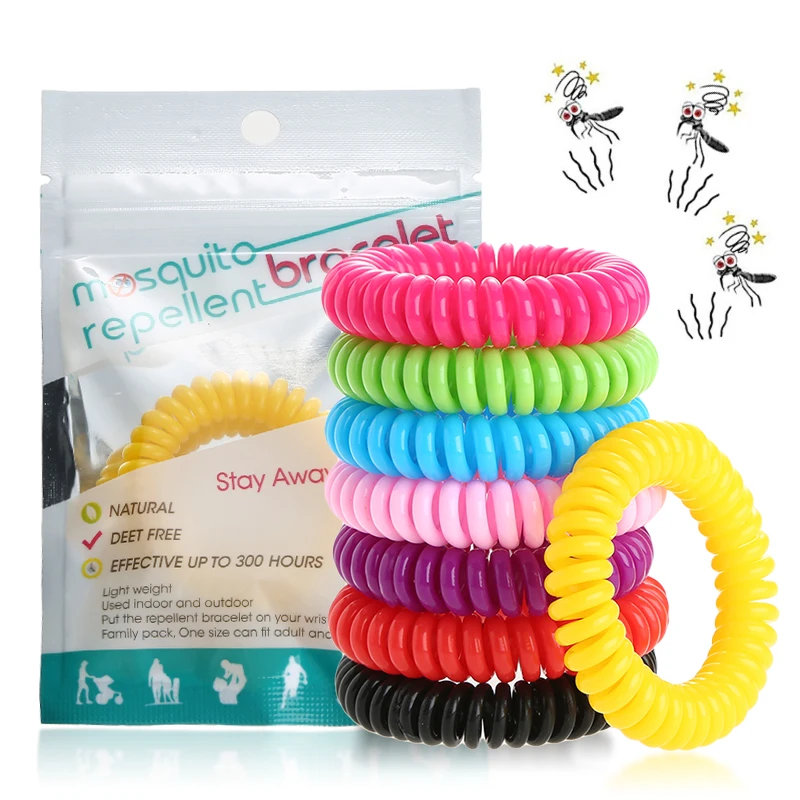 

Wholesale Non-Toxic Deet Free Mosquito Bug Repellent Bracelet/Anti Mosquito Bracelet For Children, As picture