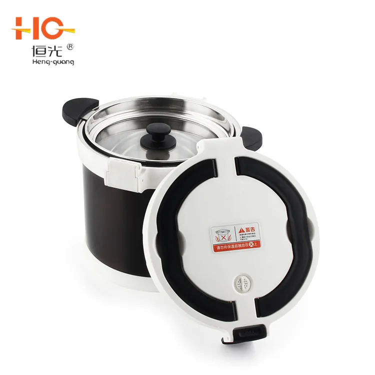 
4.5L and 7L 304 stainless steel energy saving vacuum thermal cooker flame free cooking pot 