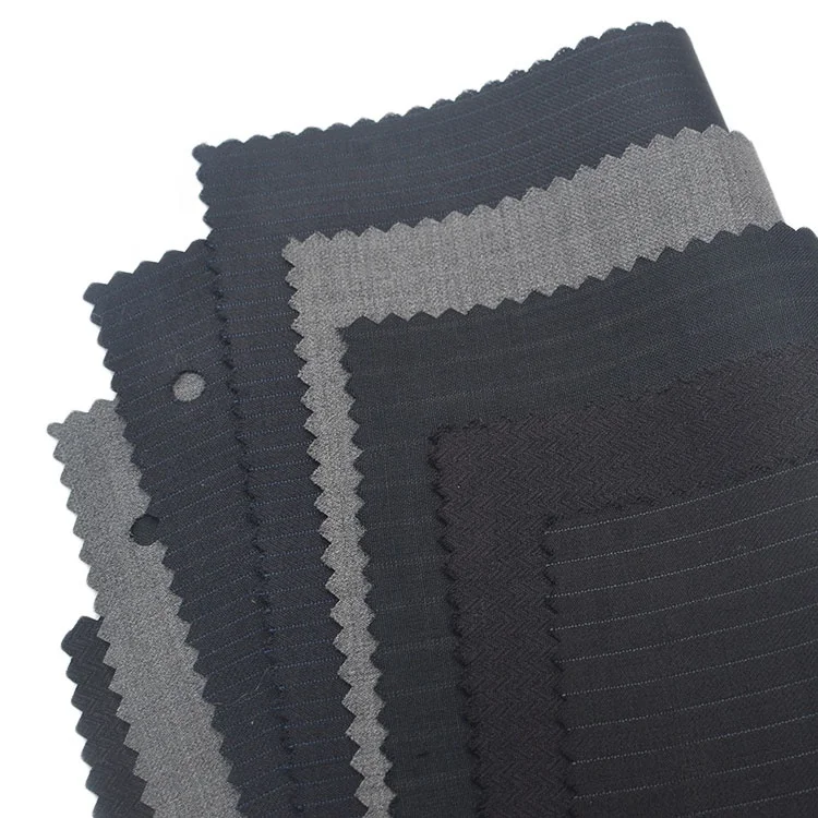 
Wholesale Italian Plaid Tweed Boiled Worsted 100% Merino Wool Suit Fabric for Coats 