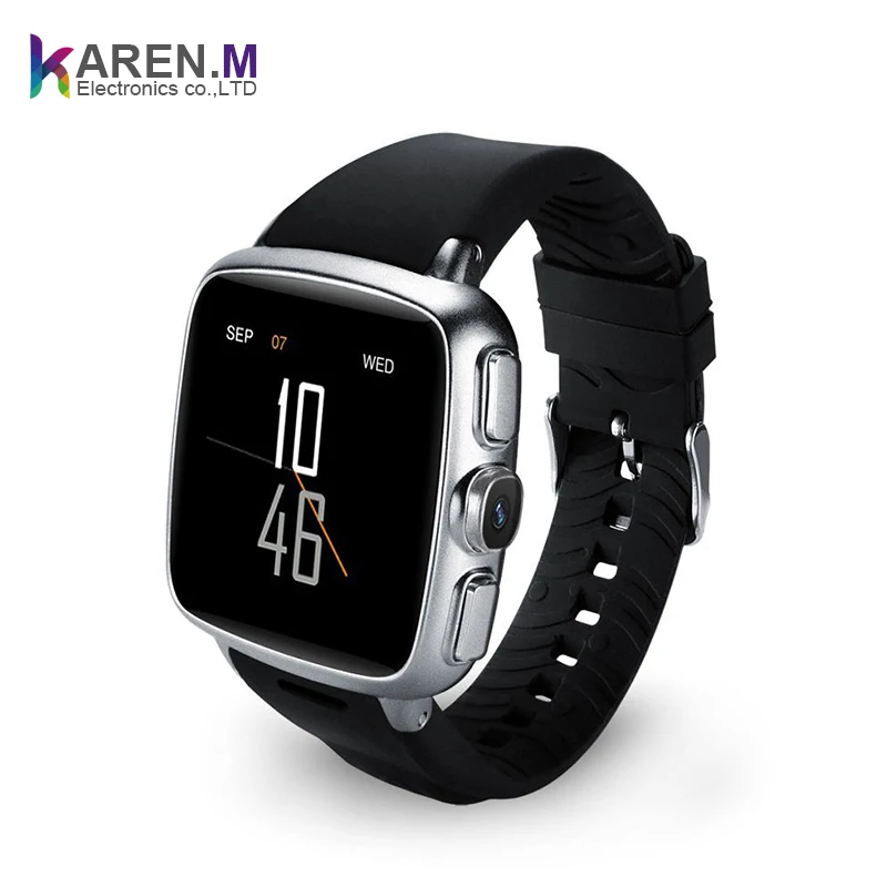 2019 New 512MB+4GB MTK6572 dual core 1.3Ghz 3G android smartwatch GPS smart watch wifi with Camera 2.0MP