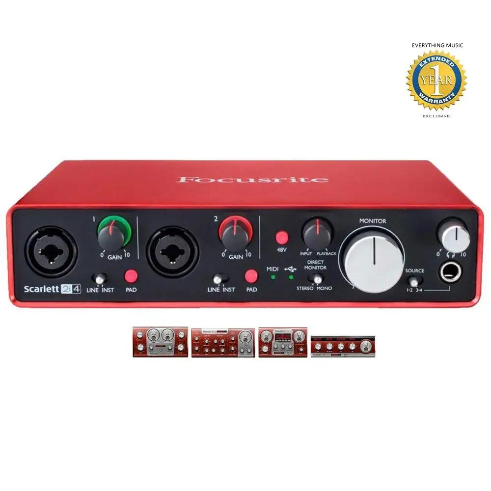 Звуковая карта focusrite 3rd gen. Focusrite Scarlett 2i2 Driver характеристики.