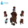 Pet dog model crafts carving dog decorative collar chest back ornaments display mannequin