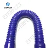 blue corrugated silicone flexible marine wet exhaust hose/hosing 51mm