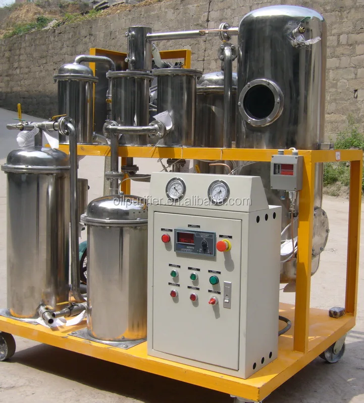 High Vacuum Cooking Oil Filter,Used Oil Purifier Machine,Coconut Oil