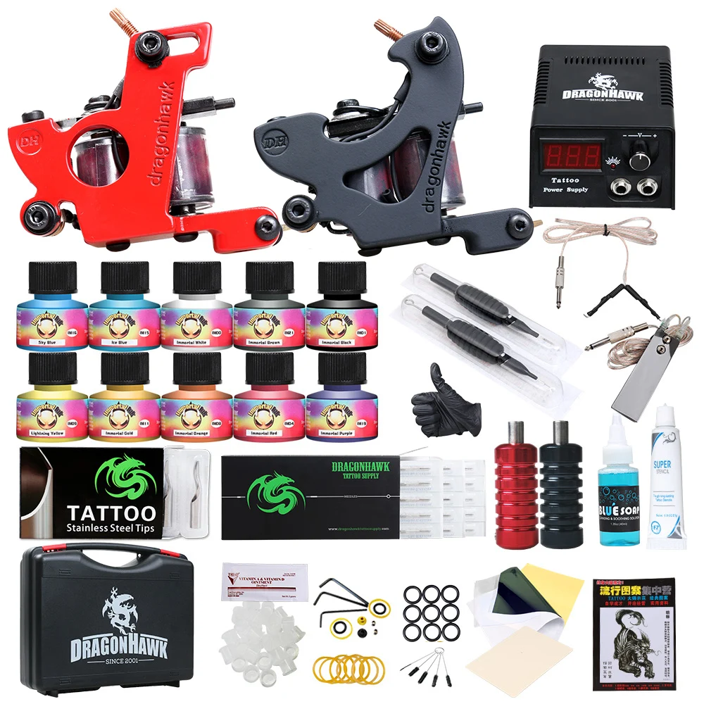 Wholesale Tattoo Supplies Cheap Tattoo Kits Two Tattoo Gun Ali30 Buy