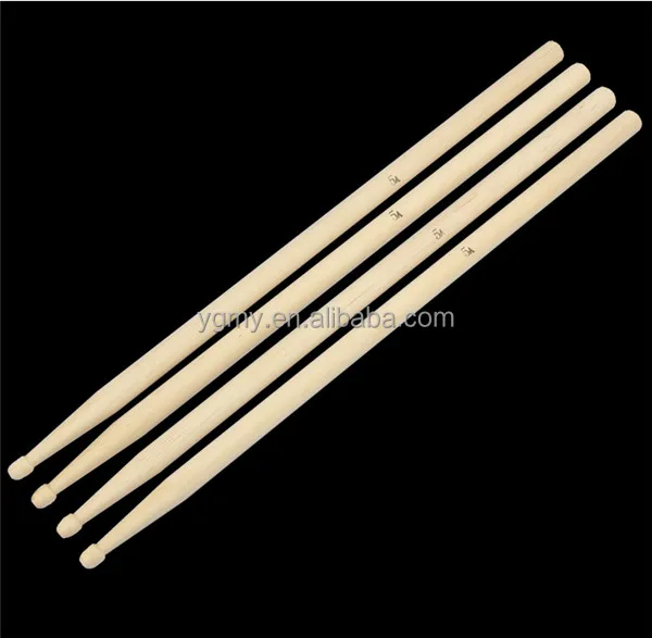 

5A Maple Wood Drumsticks Stick for Drum Drums Set Lightweight Professional Top Quality, Black