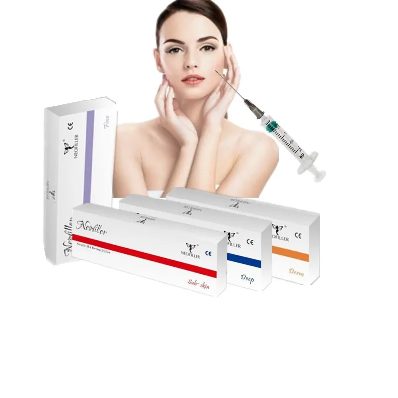 

Neofiller Remove Wrinkles 2 ml Hyaluronate Acid Dermal Filler Injection, Transparent