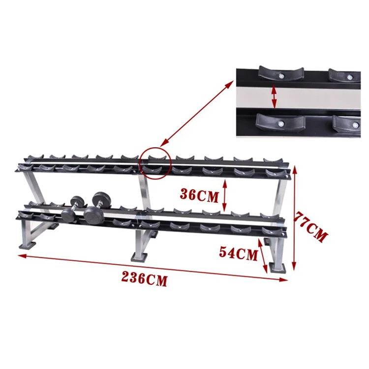 China High Quality Equipment Fitness Dumbbell Rack Buy Dumbell Rack