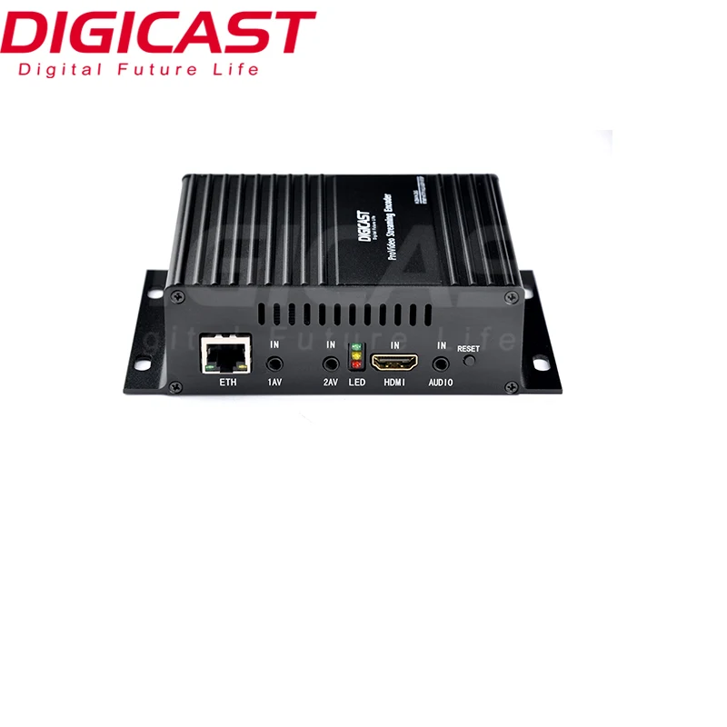 

DIGICAST MINI IPTV Encoder H.264 SD HD MI 2 AV CVBS to RTSP RTMP HTTP UDP RTP Encoder