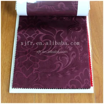 Exquisite Technology Velvet Stage Curtains Embossed Black Velvet