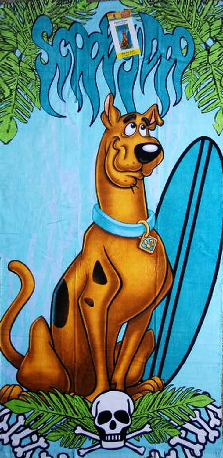 scooby doo beach towel