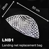 Wholesale landing net rubber mesh pouch cargo net