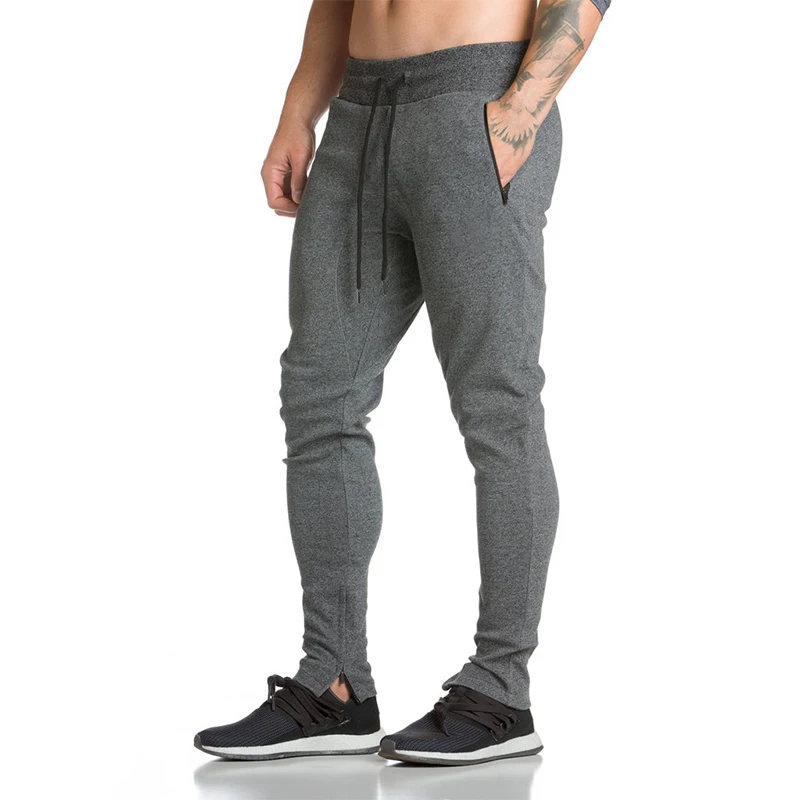 joggers zipper ankle