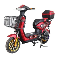 

500W powerful electric bike motorcycle 48V 12A lead acid battery More color instock factory directly electric scooter with pedal