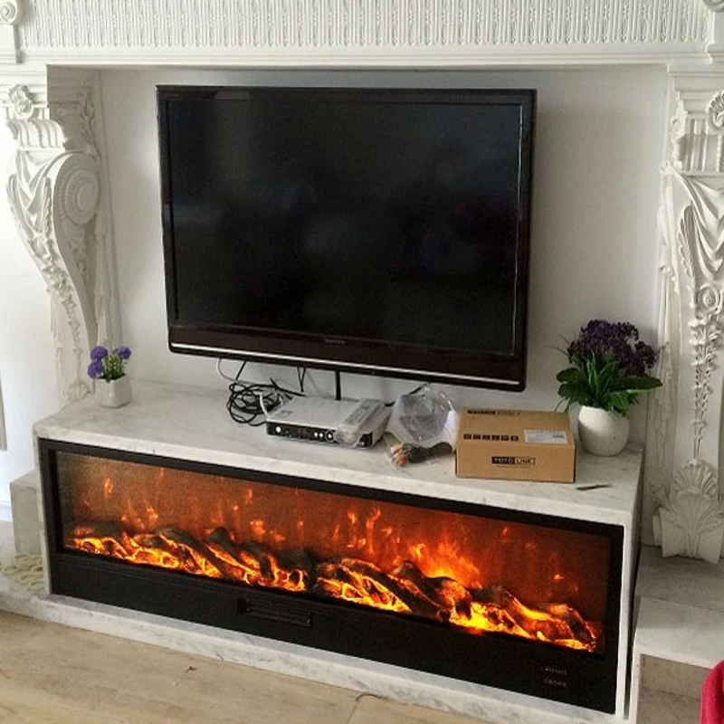 
72 inch deco Flame insert electric fireplace 