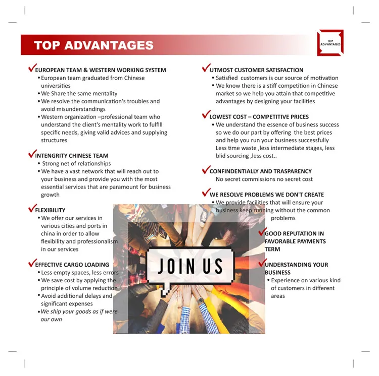 top advantages
