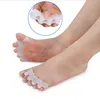 5 Hole Toe Stretcher and Toe Separators Soft Silicone Toe Spreaders for Bunion Pain Relief and Stretching