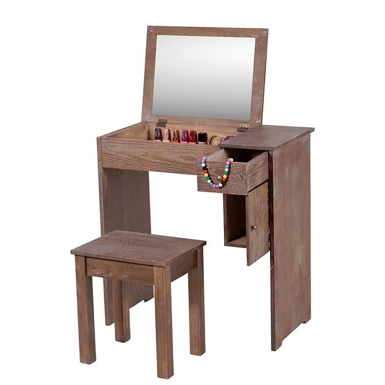 Wooden Color Cheap Dressing Tables Fashion Dresser Set Buy