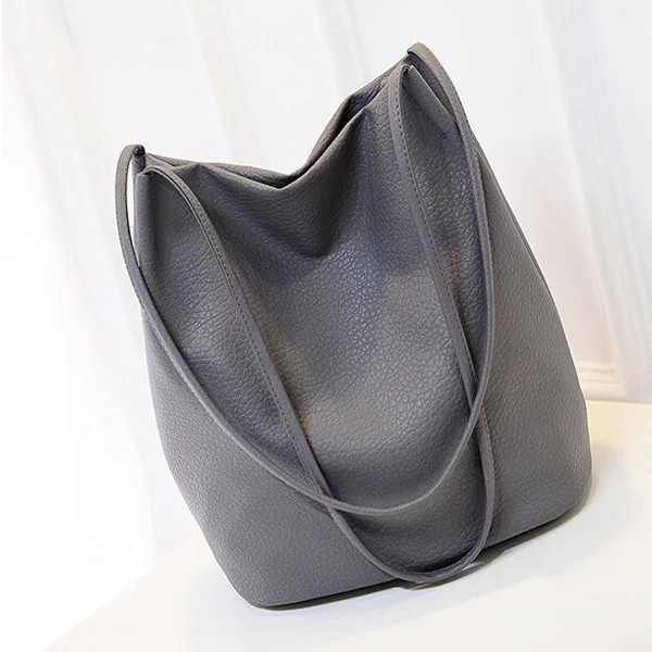 

Vintage Women Cheap Large Capacity Ladies Shopping Large Bucket Bag