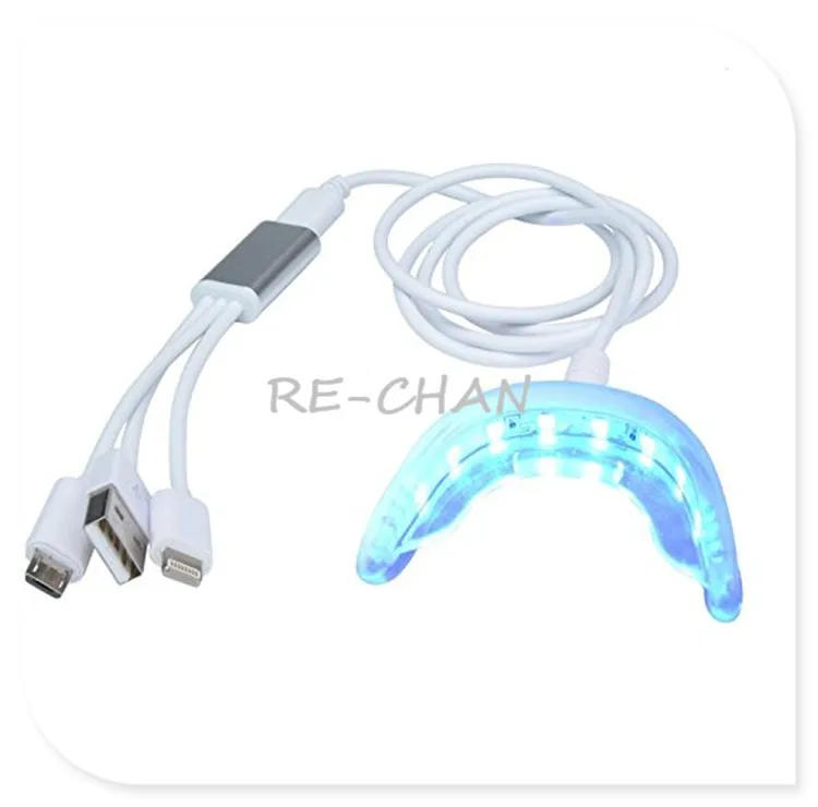 Works with any teeth whitening gel or teeth whitening strips (sold 
