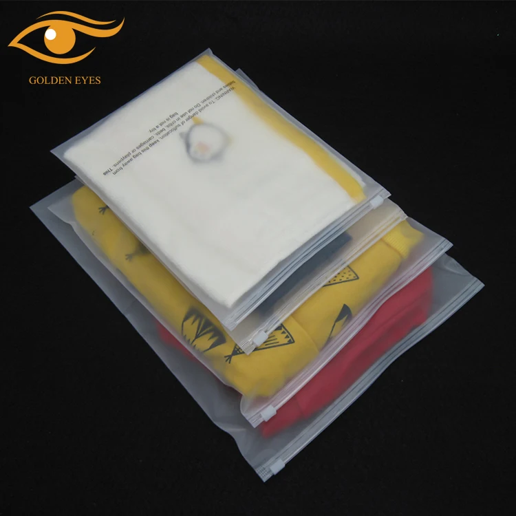 Factory Sale Over 20 Sizes Clothing Ziplock Bags T Shirt Ziplock Bag