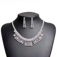 

Yiwu ruigang dubai gold jewelry set / wedding jewellery designs nigeria silver plated wedding jewelry