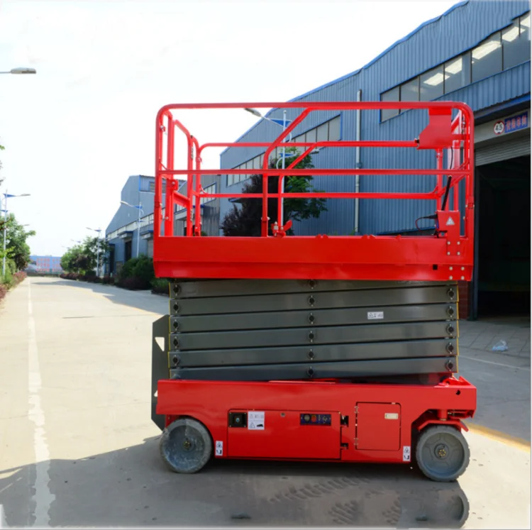 self propelled scissor lift one man lift/hydraulic