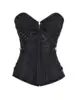 Flower pattern black no moq slimming women sexy waist trainer corset