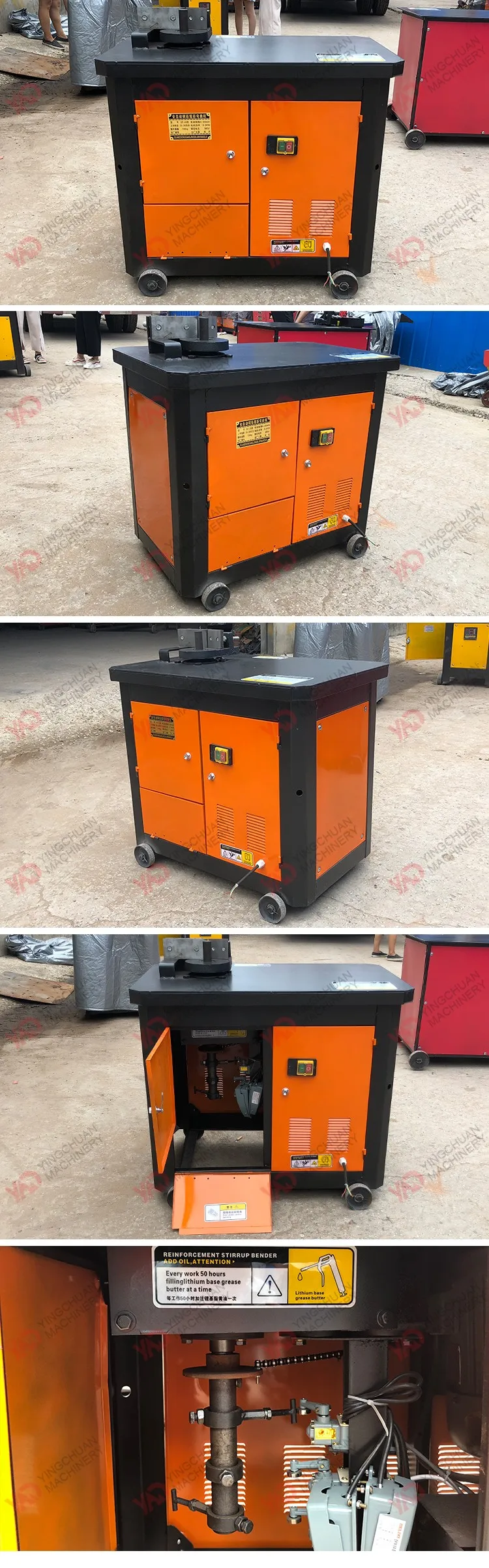 Advanced Technology GF20 Universal Rebar Hoop Bending Machine Stirrup Bender With ISO Certificate