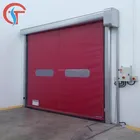 Air shower automatic quick door/fabric quick roller shutter door/PVC quick roll up door