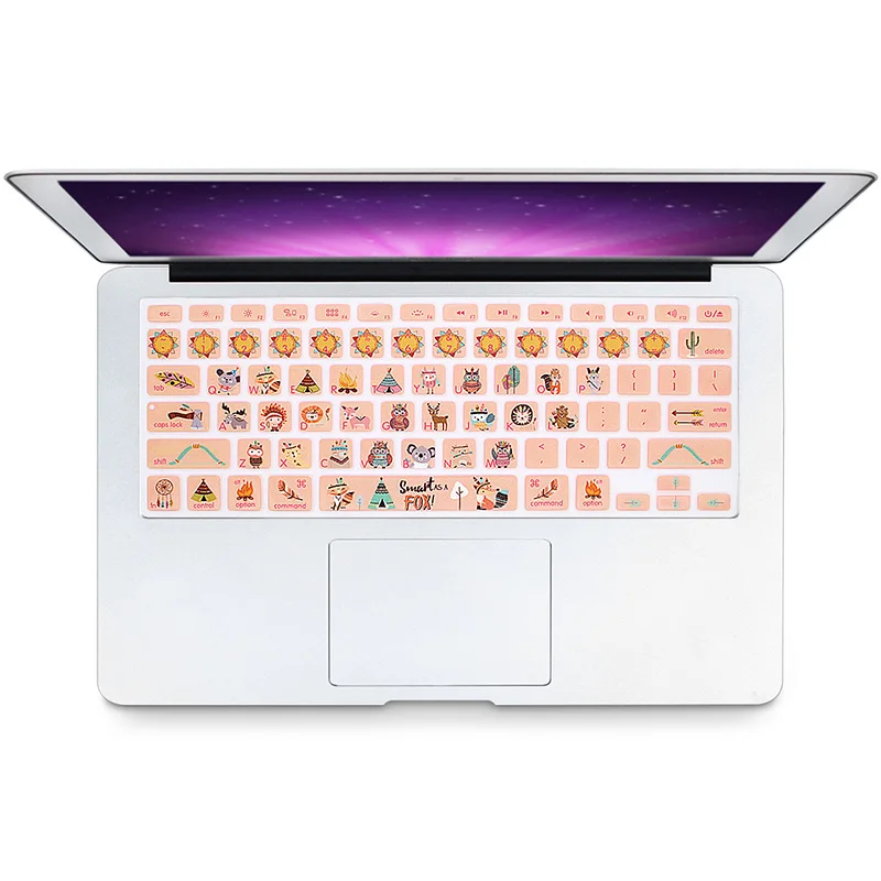 custom silicone keyboard cover,glow in the dark keyboard cover,laptop