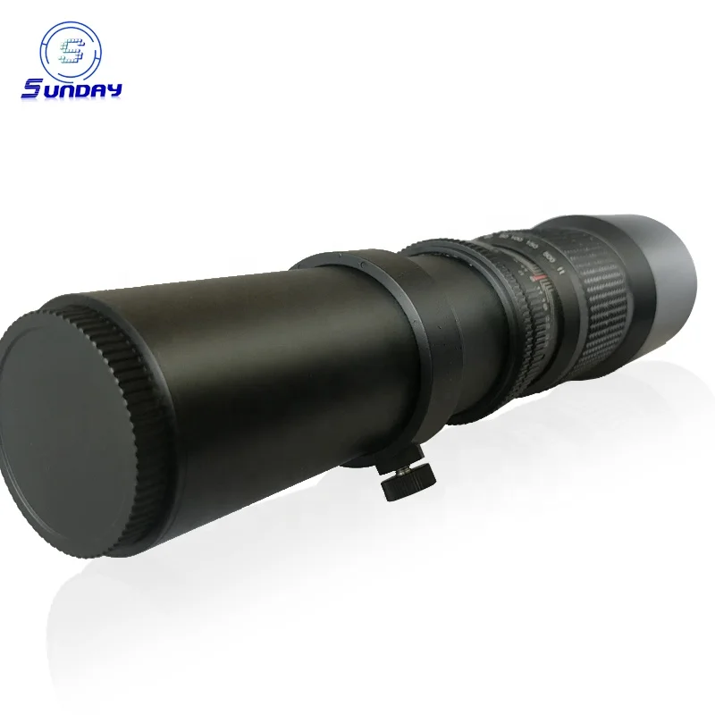 

500mm Telephoto Super Lens fixed docus lens For Nikon D4 D3s D800 D3200 D7000 D5000, Black