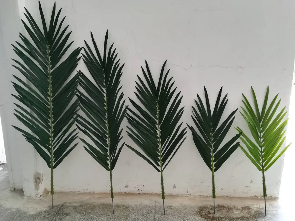 Outdoor Artificial Palm Tree Branches Buy Tropical Palm Leaves