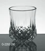 Made-In-China Clear Glass Tumbler/Machine Pressed Embossed Glass Tumbler/Glass Drinking Ware